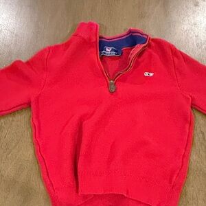 Vineyard Vines Bright Red Pullover